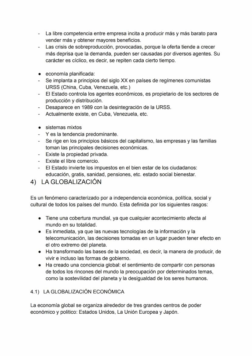 tema 5 de geografía: ¿como se organiza la economía
global?
1) ¿QUE ES LA ACTIVIDAD ECONÓMICA?
El principal objetivo de la economía es satisf