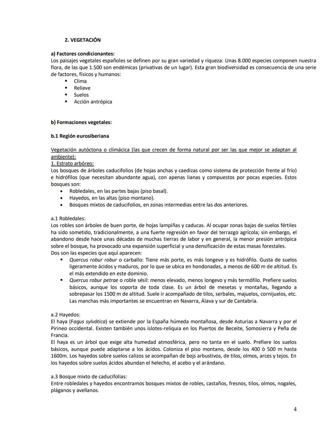 Unidad didáctica VI
1. Los suelos:
a)
b)
c)
d)
e)
2. Vegetación
LOS SUELOS Y LA VEGETACIÓN
Concepto
Origen
Factores de la edafogénesis
Perfi