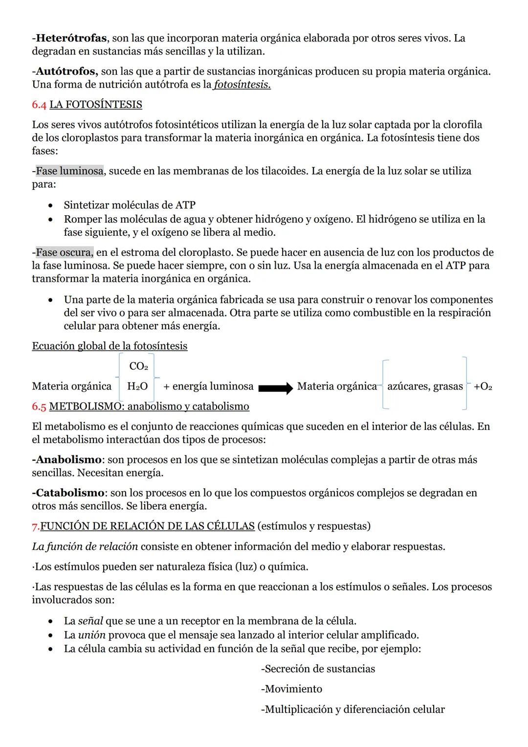 TEMA 2: LA ORGANIZACIÓN CELULAR DE LOS SERES VIVOS
1.LA TEORÍA CELULAR
Los postulados de la teoría celular son:
-la célula es la unidad estr