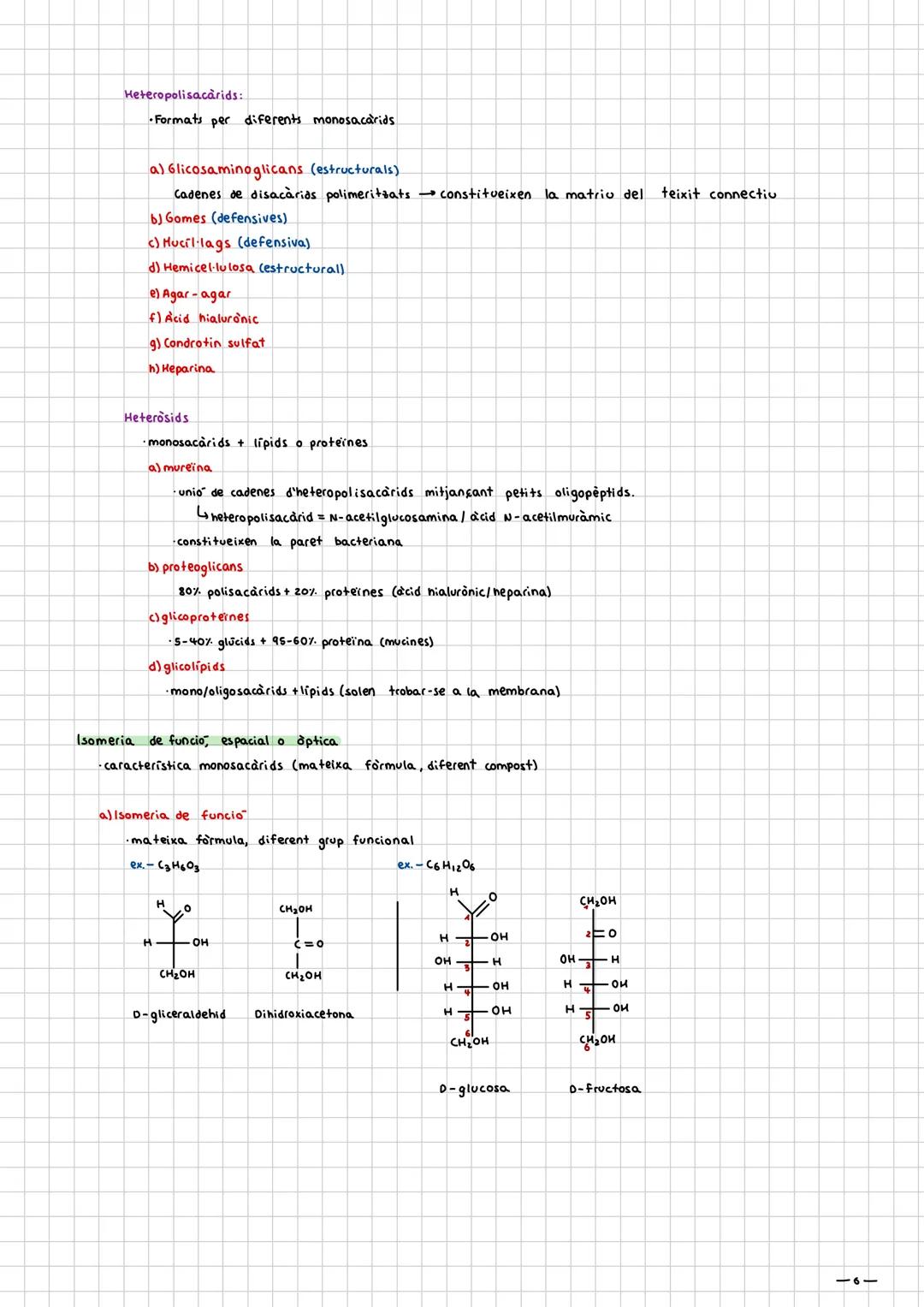 Glucids

Introducció:

- Holècules de CHO+NSP

- Fórmula molecular general: C₂HₙOₙ, i químicament son polialcohols.

- Tenen un grup aldheid