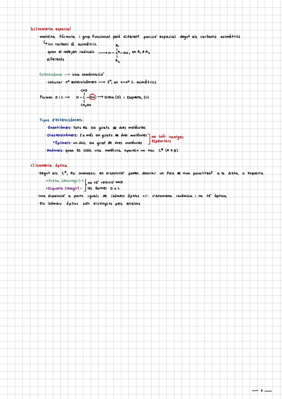 Glucids

Introducció:

- Holècules de CHO+NSP

- Fórmula molecular general: C₂HₙOₙ, i químicament son polialcohols.

- Tenen un grup aldheid