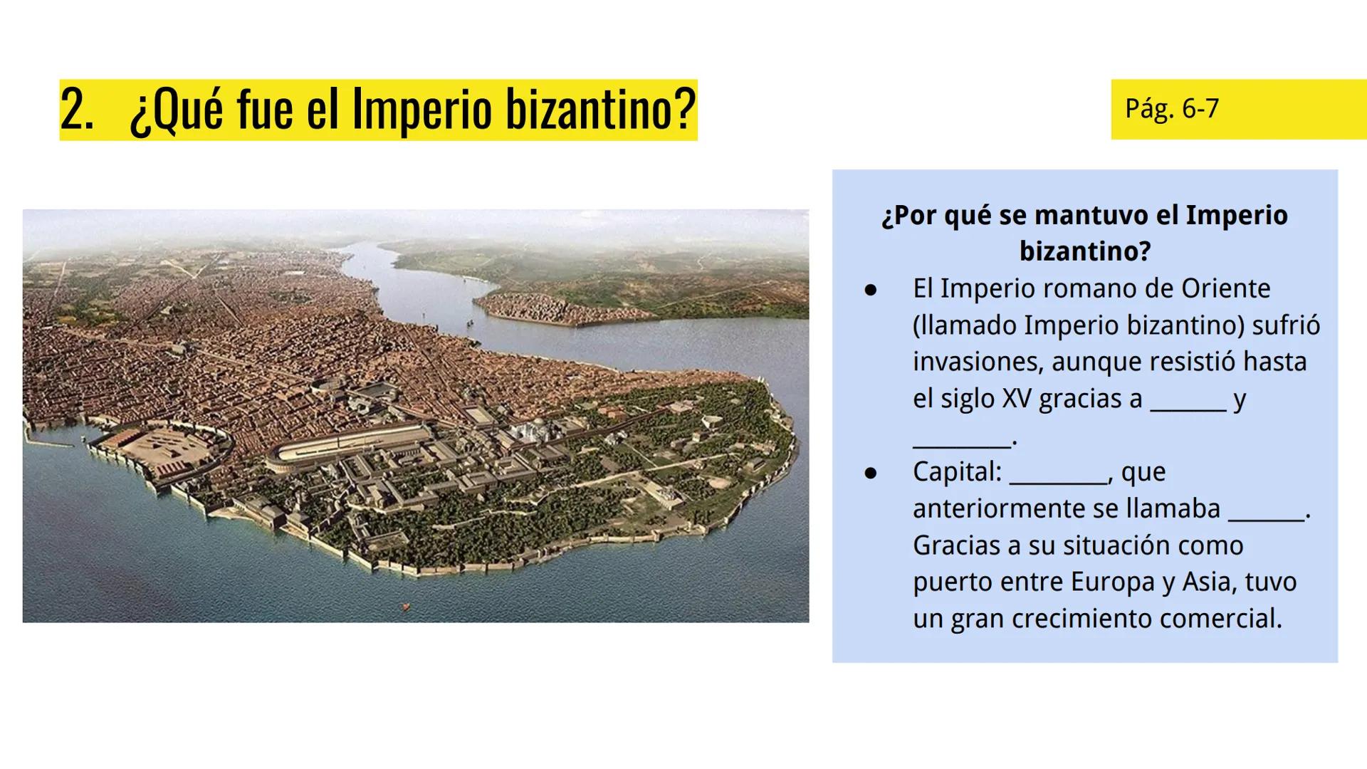 El fin del Imperio romano: la
Edad Media.
Unidad 1 1. ¿Cómo se inició la Edad Media?
¿Qué había antes de la Edad
Media?
Imperio romano unida