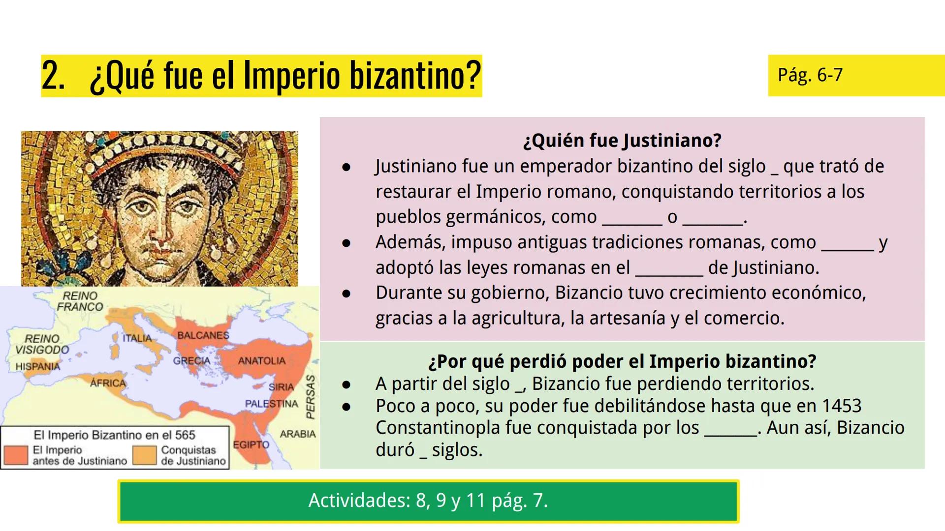 El fin del Imperio romano: la
Edad Media.
Unidad 1 1. ¿Cómo se inició la Edad Media?
¿Qué había antes de la Edad
Media?
Imperio romano unida