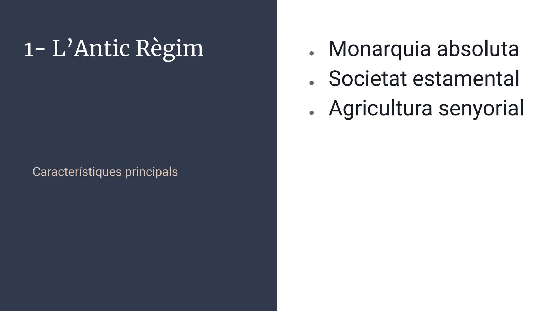 NUEVA PLANTA

Unitat 1.
DE LA
REAL AUDIENCIA
Espanya i Catalunya
PRINCIPADO
als segles XVIII-XIX
CATALUNA,
ESTABLECIDA
SU MAGESTAL
Història 