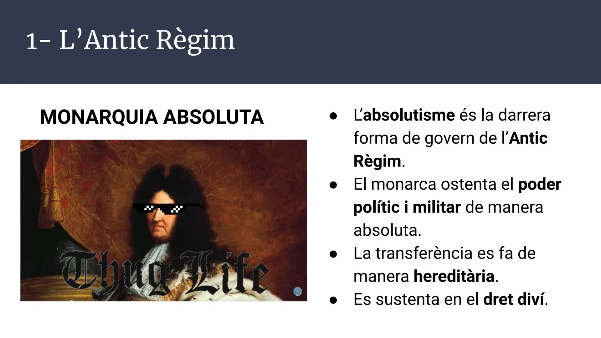 NUEVA PLANTA

Unitat 1.
DE LA
REAL AUDIENCIA
Espanya i Catalunya
PRINCIPADO
als segles XVIII-XIX
CATALUNA,
ESTABLECIDA
SU MAGESTAL
Història 