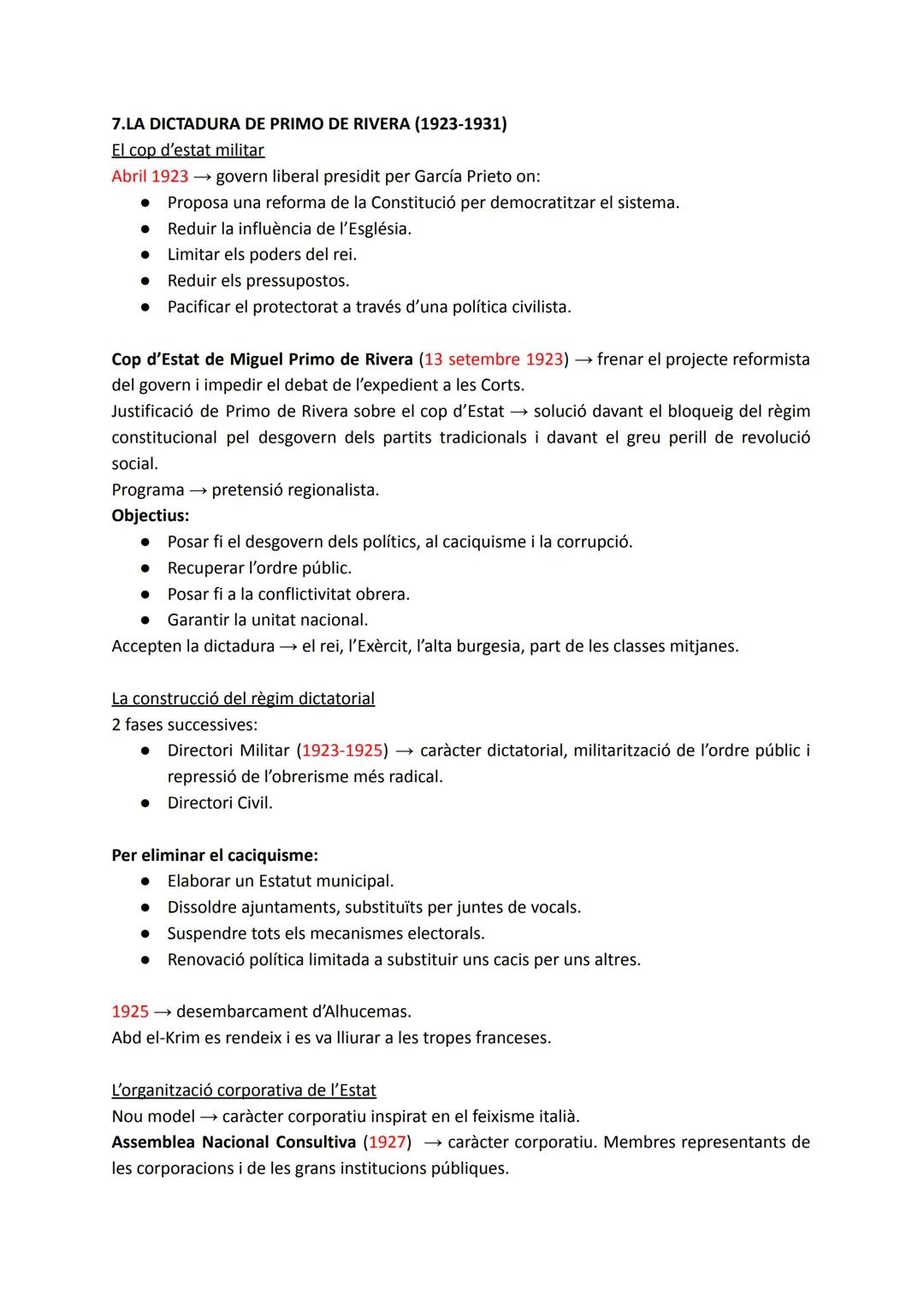 # TEMA 8: LES RESISTÈNCIES A LA DEMOCRATITZACIÓ POLÍTICA I
SOCIAL

1. EL REFORMISME CONSERVADOR I LA SETMANA TRÀGICA
El relleu generacional 