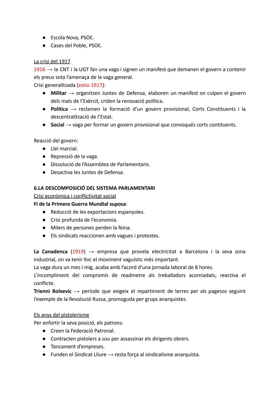 # TEMA 8: LES RESISTÈNCIES A LA DEMOCRATITZACIÓ POLÍTICA I
SOCIAL

1. EL REFORMISME CONSERVADOR I LA SETMANA TRÀGICA
El relleu generacional 