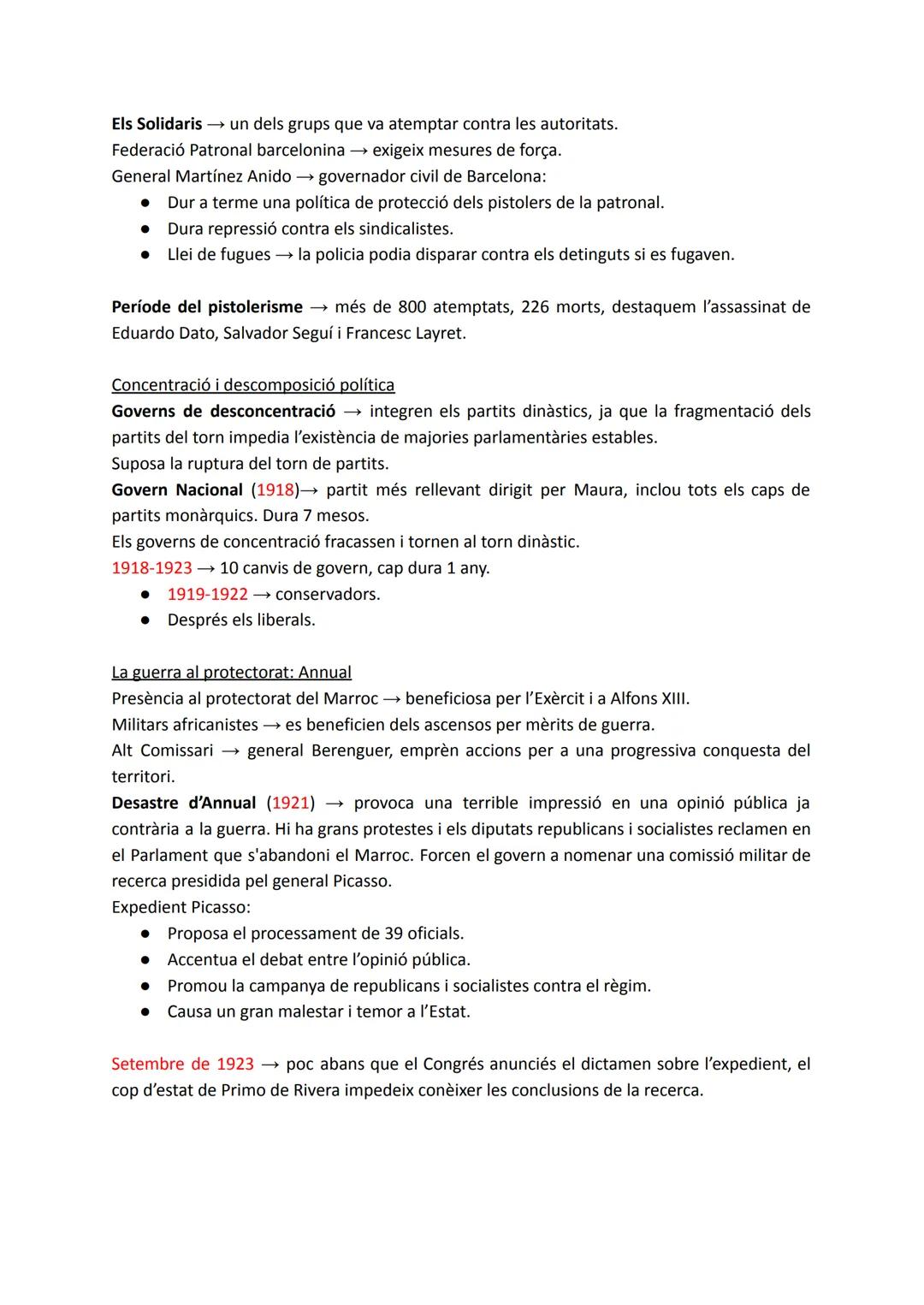 # TEMA 8: LES RESISTÈNCIES A LA DEMOCRATITZACIÓ POLÍTICA I
SOCIAL

1. EL REFORMISME CONSERVADOR I LA SETMANA TRÀGICA
El relleu generacional 