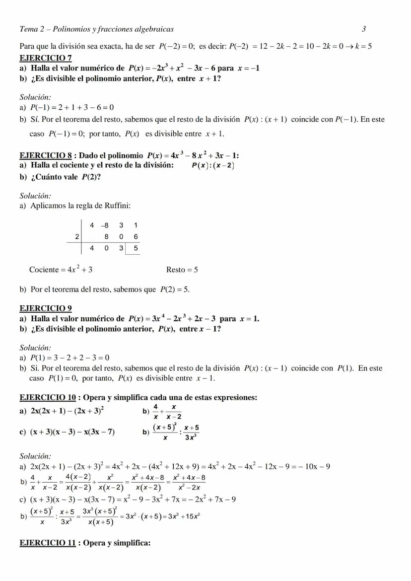 
<h2 id="ejerciciosresueltosdepolinomiosyfraccionesalgebraicas">EJERCICIOS RESUELTOS DE POLINOMIOS Y FRACCIONES ALGEBRAICAS</h2>
<h3 id="eje