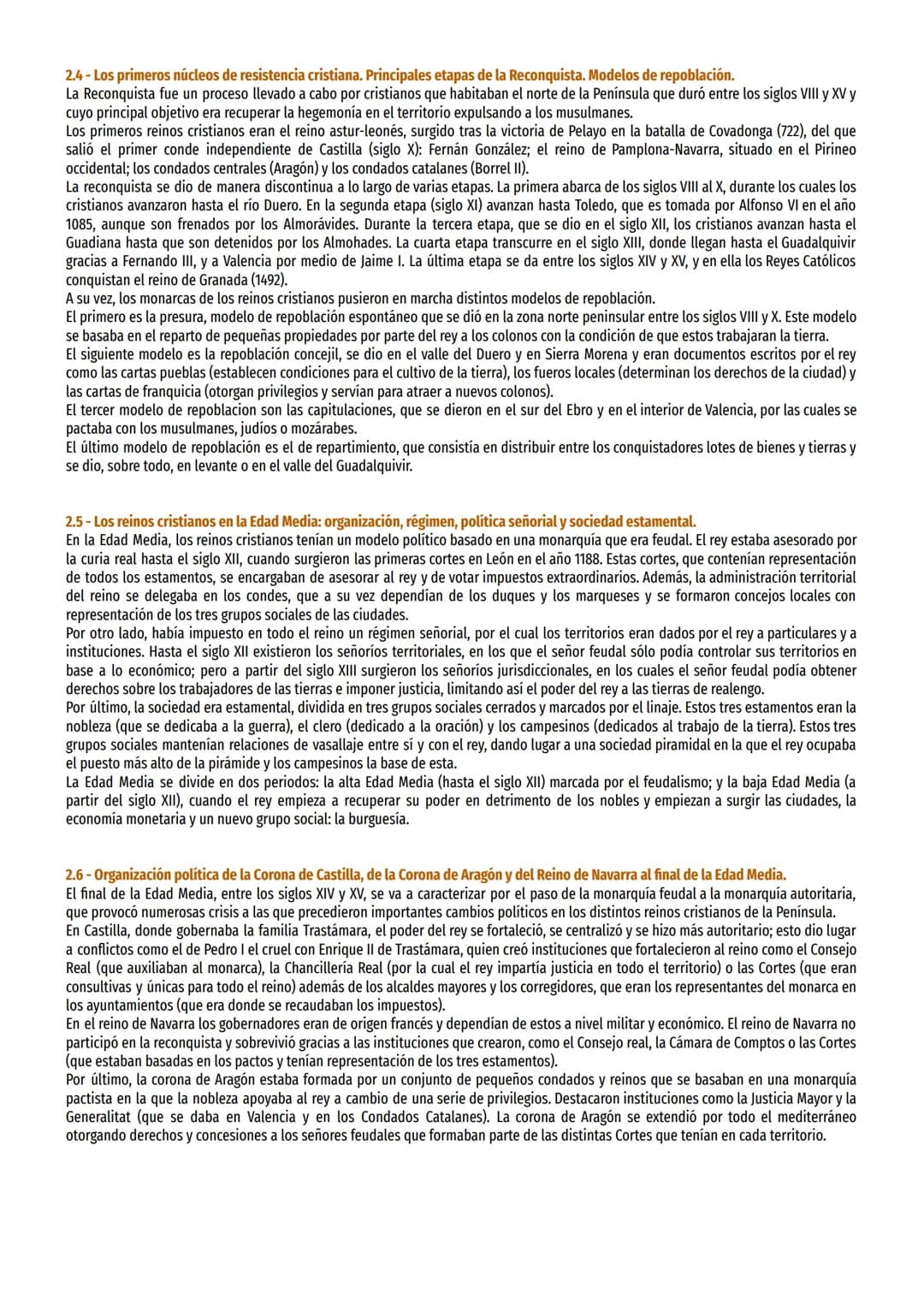 BLOQUE 2:
LA EDAD MEDIA: TRES CULTURAS Y UN MAPA POLÍTICO EN CONSTANTE CAMBIO (711 - 1474)
2.1 - Al Ándalus: la conquista musulmana de la Pe