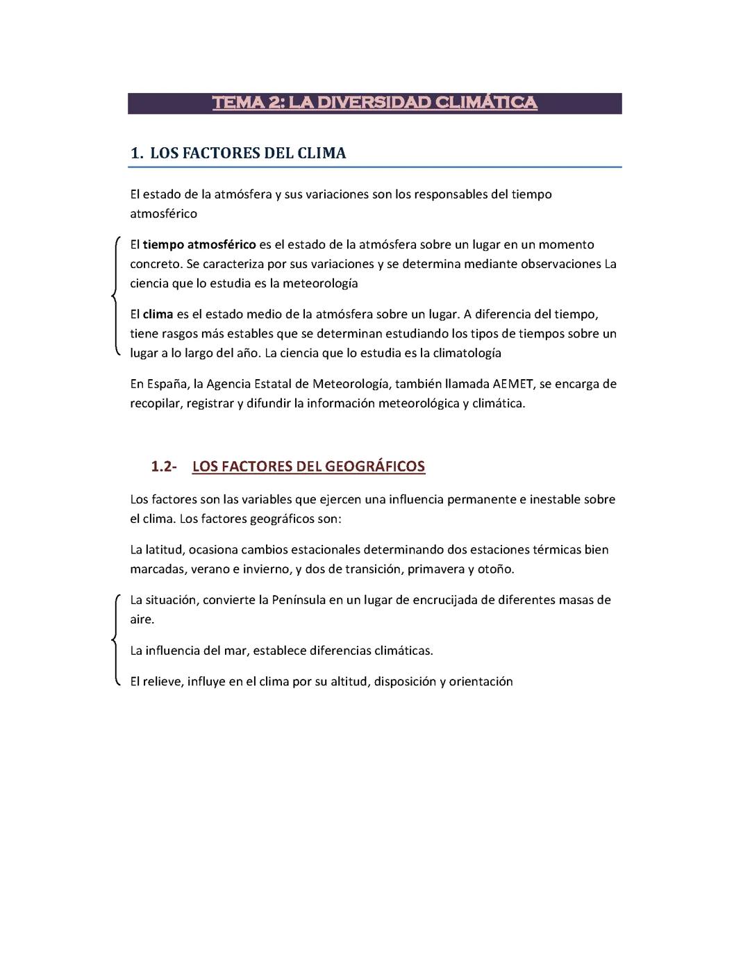T2. DIVERSIDAD CLIMÁTICA