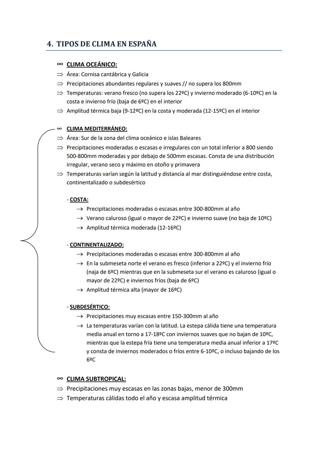TEMA 2: LA DIVERSIDAD CLIMÁTICA
1. LOS FACTORES DEL CLIMA
El estado de la atmósfera y sus variaciones son los responsables del tiempo
atmosf