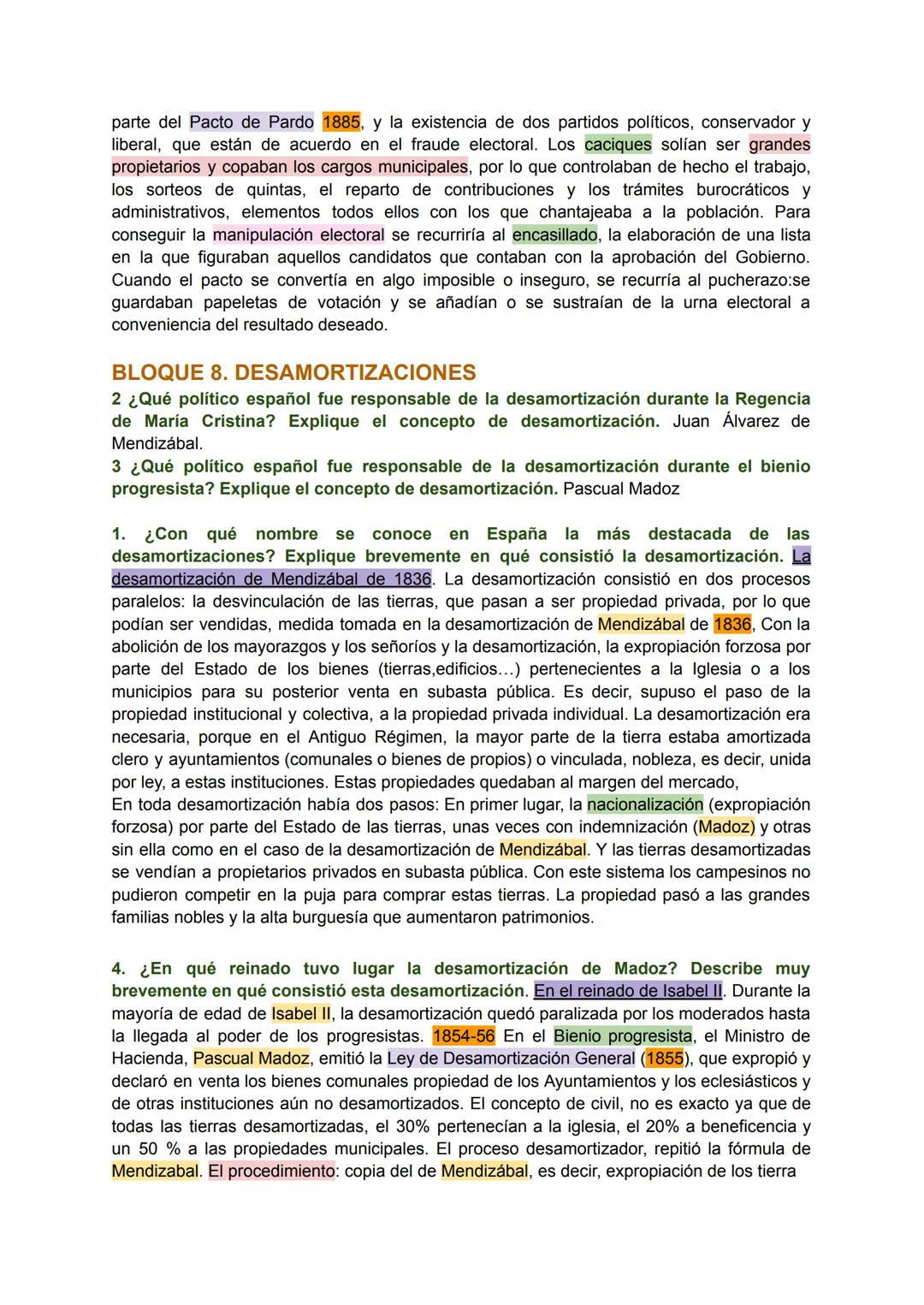 # BLOQUE 4. ESPAÑA EN LA ÓRBITA FRANCESA: EL REFORMISMO
DE LOS PRIMEROS BORBONES

9. ¿A qué reinado corresponde el Motín de Esquilache? Defi