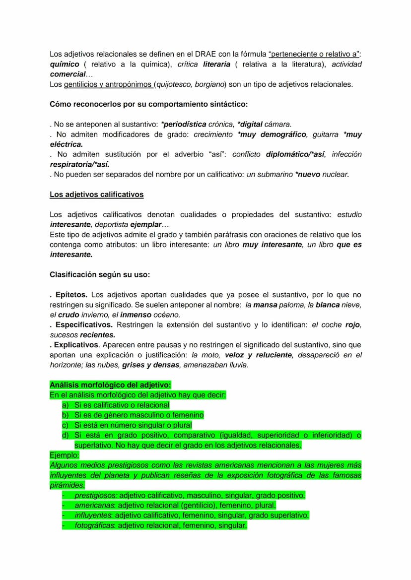 
<h2 id="elsustantivo">EL SUSTANTIVO</h2>
<p>El sustantivo es una categoría léxica que se define en función de criterios morfológicos, sintá