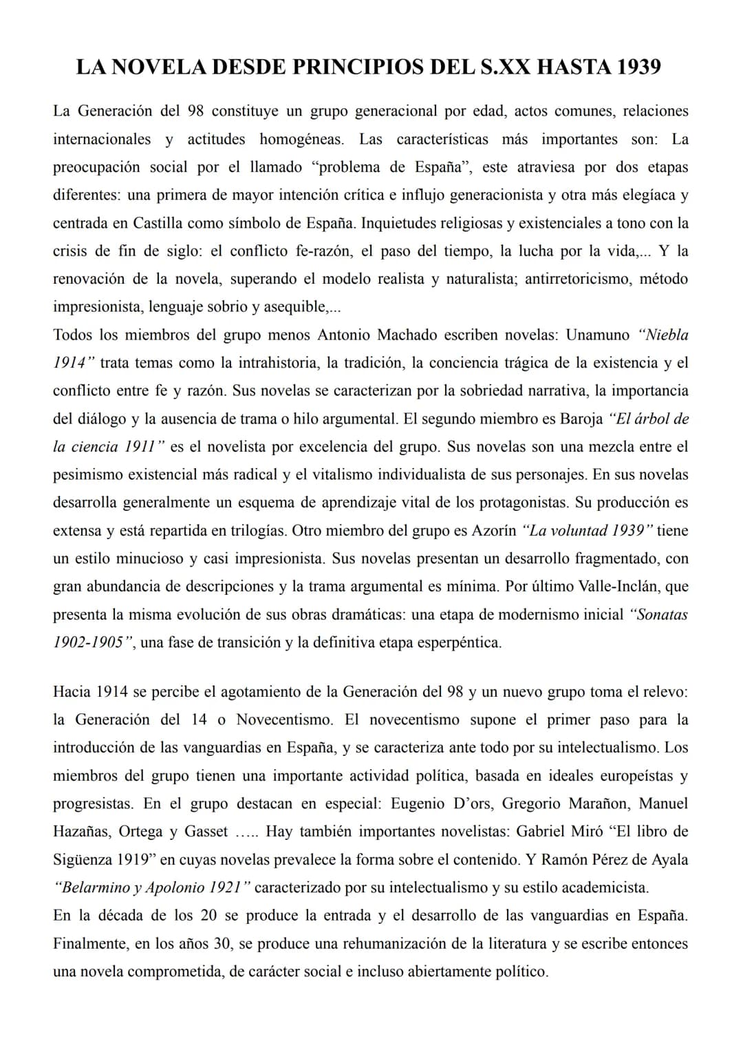 
<p>La Generación del 98 constituye un grupo generacional por edad, actos comunes, relaciones internacionales y actitudes homogéneas. Las ca