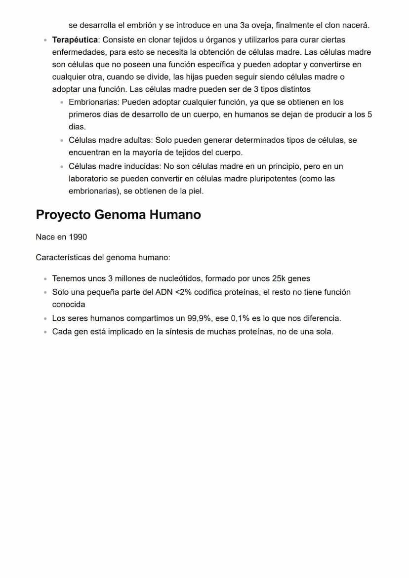 Información
ADN y ácidos nucleicos
• El ADN es la molécula que almacena la información genética de una célula y por tanto
del individuo que 
