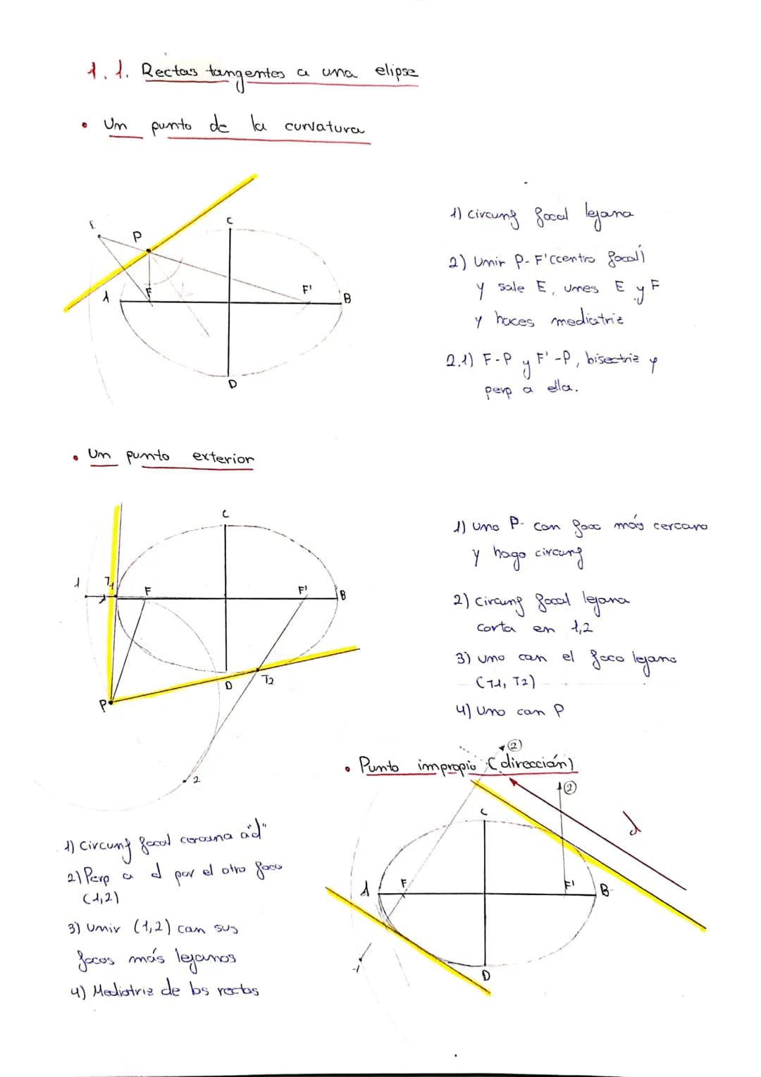 Tema 3: Curvas Cómicass
1. Elipse
Sección producida por un
es oblicuo a
P
las
FP = 48mm
OP = 26m
20
11'0' es el centro de una
Halla bs eyes.