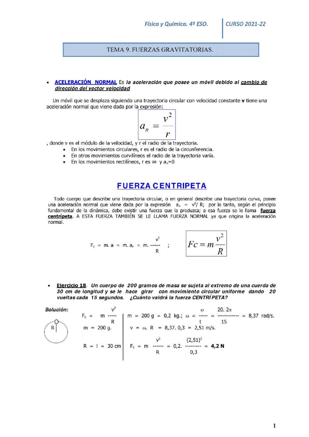 Fuerzas Gravitatorias en la Física: Conceptos y Ejemplos