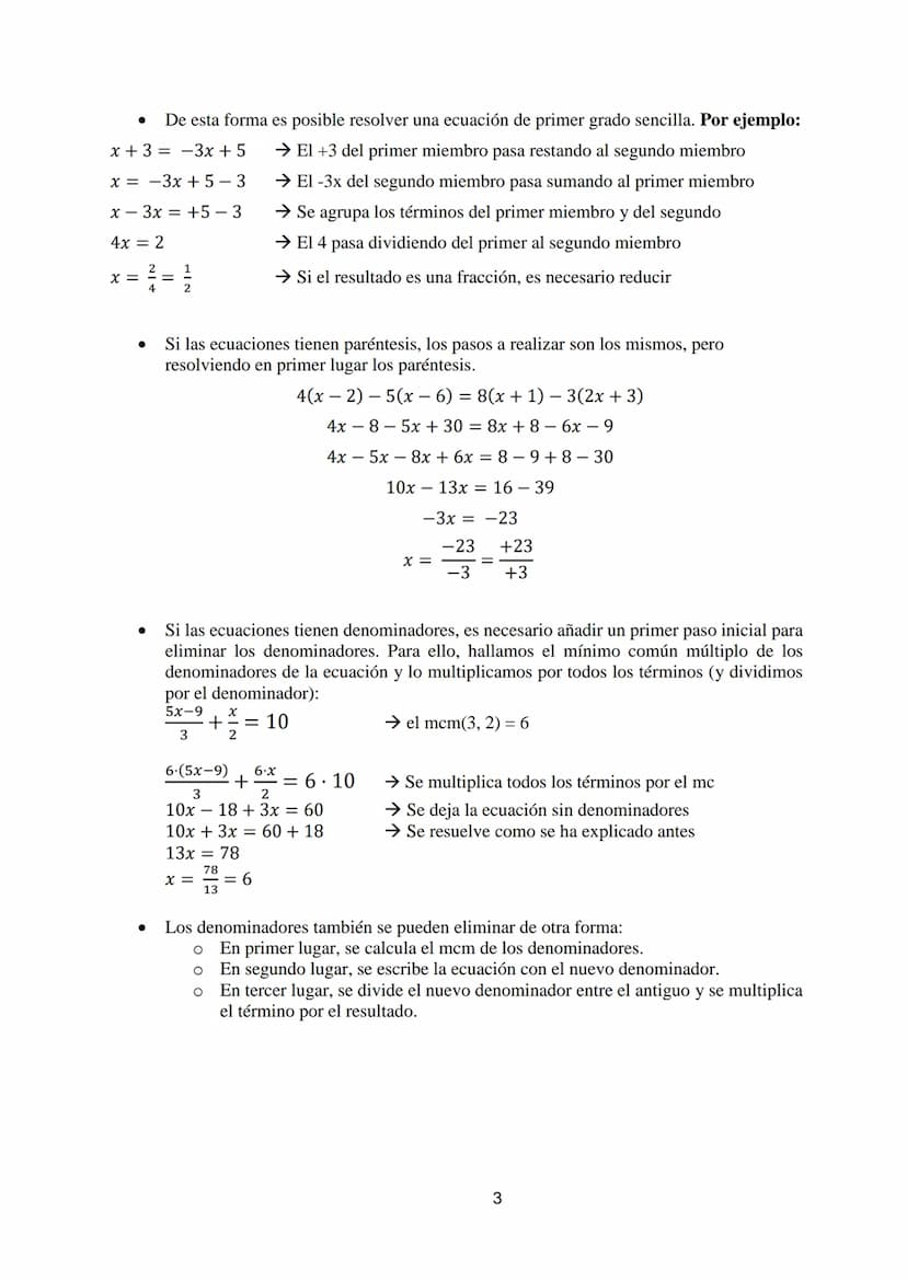 TEMA 4: ECUACIONES Y SISTEMAS
1. ECUACIONES DE PRIMER GRADO
2. ECUACIONES DE SEGUNDO GRADO
3. SISTEMAS DE ECUACIONES
4. RESOLUCIÓN DE PROBLE