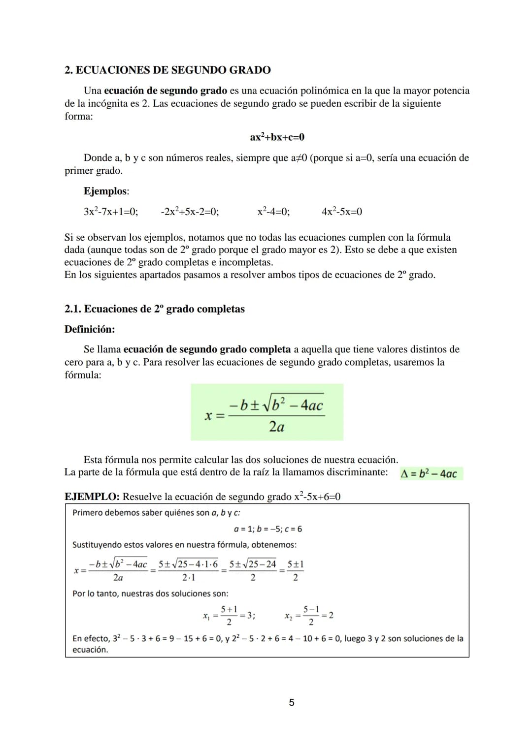TEMA 4: ECUACIONES Y SISTEMAS
1. ECUACIONES DE PRIMER GRADO
2. ECUACIONES DE SEGUNDO GRADO
3. SISTEMAS DE ECUACIONES
4. RESOLUCIÓN DE PROBLE