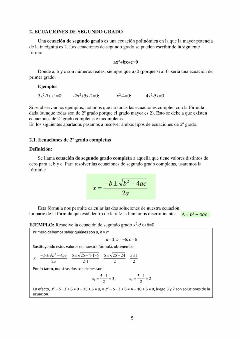 TEMA 4: ECUACIONES Y SISTEMAS
1. ECUACIONES DE PRIMER GRADO
2. ECUACIONES DE SEGUNDO GRADO
3. SISTEMAS DE ECUACIONES
4. RESOLUCIÓN DE PROBLE