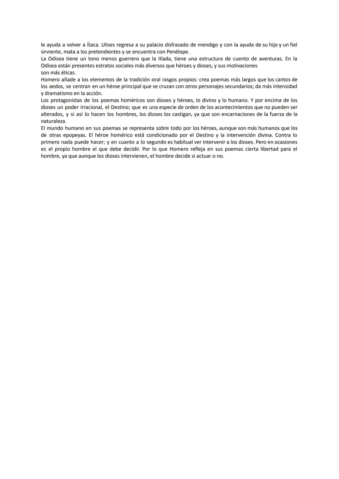 LITERATURA GRIEGA. LA ÉPICA.
La literatura épica canta las hazañas de los héroes, dioses, gigantes o personajes de cuentos tradicionales. Es