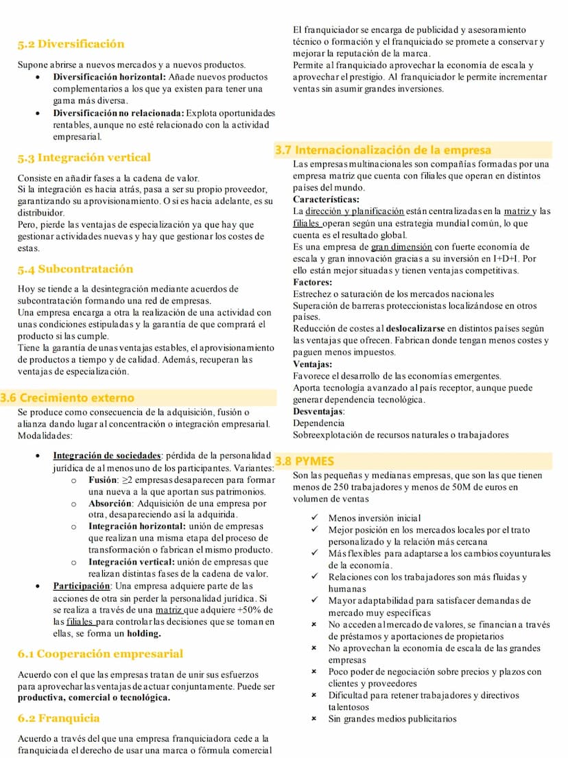 1. PAPEL DE LA
EMPRESA EN LA
ECONOMÍA
1.1 Visión panorámica de la empresa
Factores de producción:
Trabajo: aportación física e intelectual d