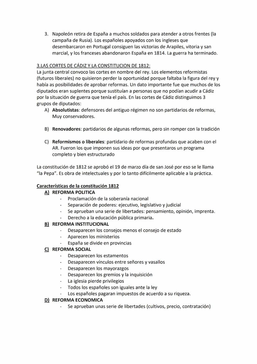 
<h2 id="tema2laguerradeindependenciayloscomienzosdelarevolucinliberalde1812">Tema 2: La guerra de independencia y los comienzos de la Revol