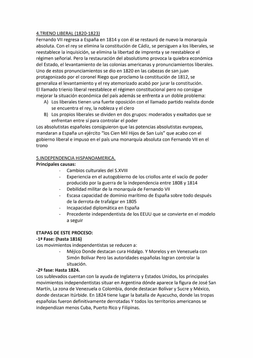 
<h2 id="tema2laguerradeindependenciayloscomienzosdelarevolucinliberalde1812">Tema 2: La guerra de independencia y los comienzos de la Revol
