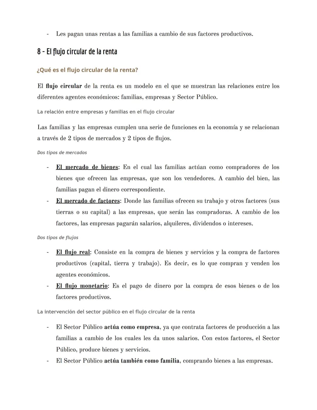 Economía
PRIMER TRIMESTRE - 1º BAC
Tema 2. Decisiones económicas colectivas
1 - Los factores productivos
Los factores productivos (o de prod