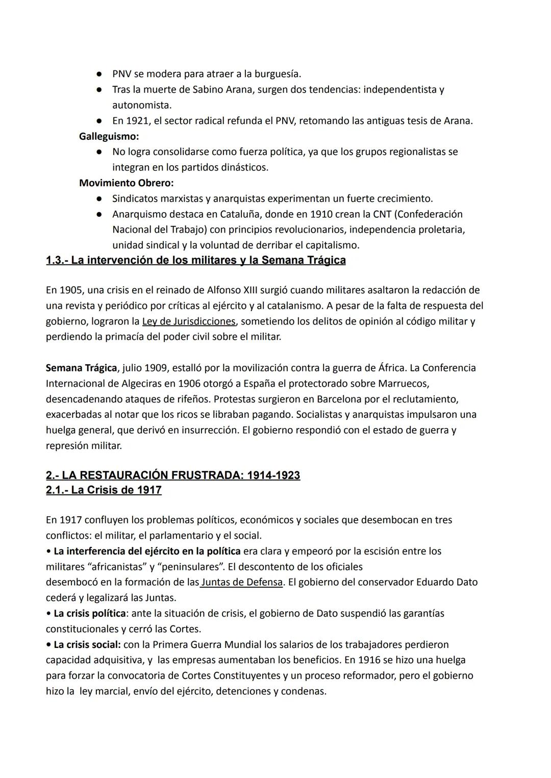 TEMA 9:
La crisis de la Restauración y la caída de la monarquía borbónica: El reinado de Alfonso XIII
(1902-1931)

ÍNDICE
0.- INTRODUCCIÓN

