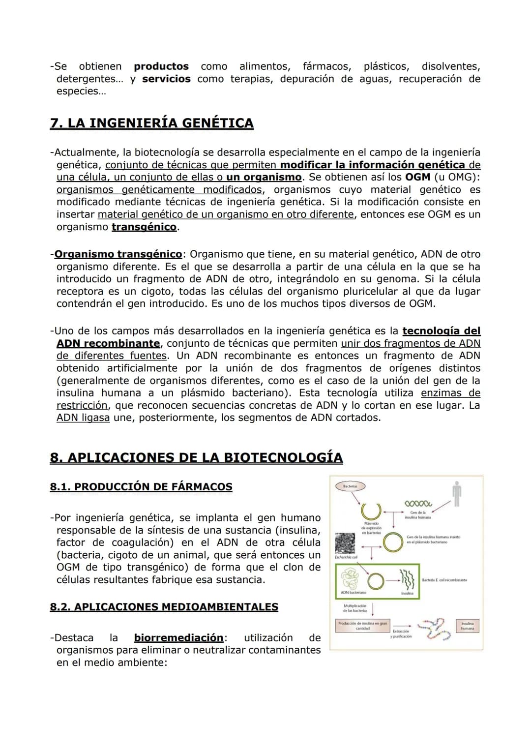 MICROBIOLOGÍA. BIOTECNOLOGÍA.
-MICROBIOLOGÍA-
-Un microorganismo es un ser vivo solo observable al microscopio. Es un concepto sin
implicaci