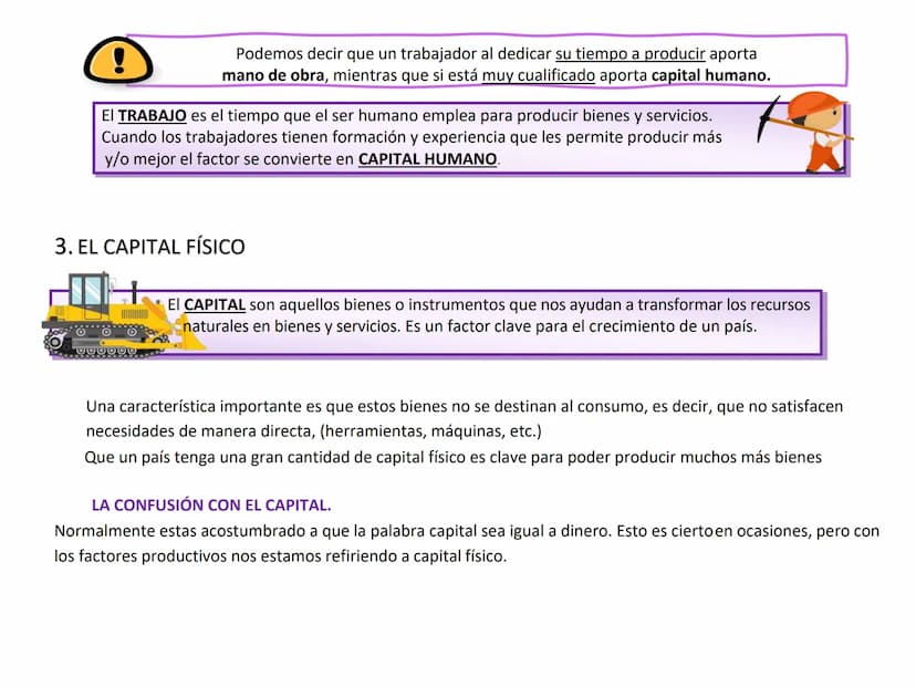 TEMA 2. LA PRODUCCIÓN Y EL CRECIMIENTO
ECONÓMICO
1. Los Factores productivos
2. Eficiencia y productividad
3. Los modelos económicos y su le