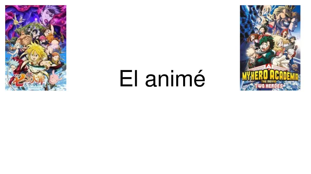 Presentación Anime