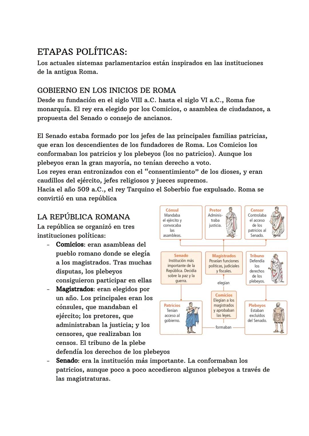 # EXAMEN HISTORIA

ÍNDICE:

- ORIGEN DE ROMA
- ETAPAS POLÍTICAS
- LA EXPANSIÓN DE ROMA
- CRISIS DEL IMPERIO ROMANO
- CULTURA Y ARTE

ORIGEN 