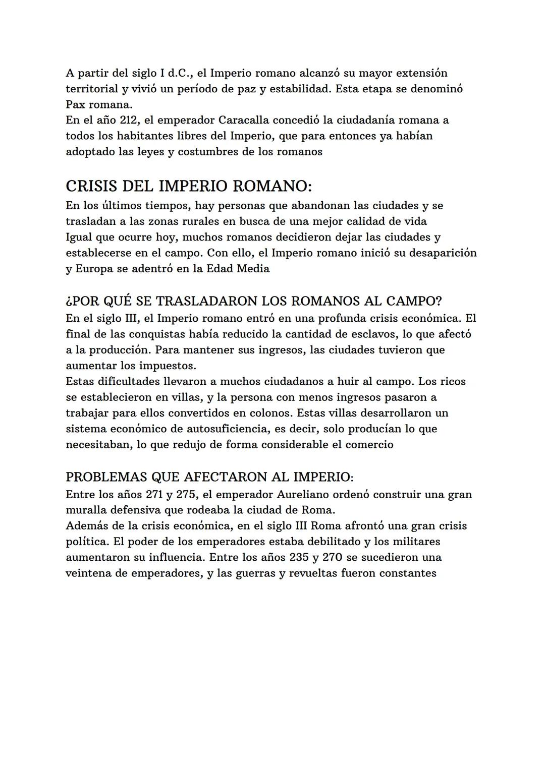 # EXAMEN HISTORIA

ÍNDICE:

- ORIGEN DE ROMA
- ETAPAS POLÍTICAS
- LA EXPANSIÓN DE ROMA
- CRISIS DEL IMPERIO ROMANO
- CULTURA Y ARTE

ORIGEN 