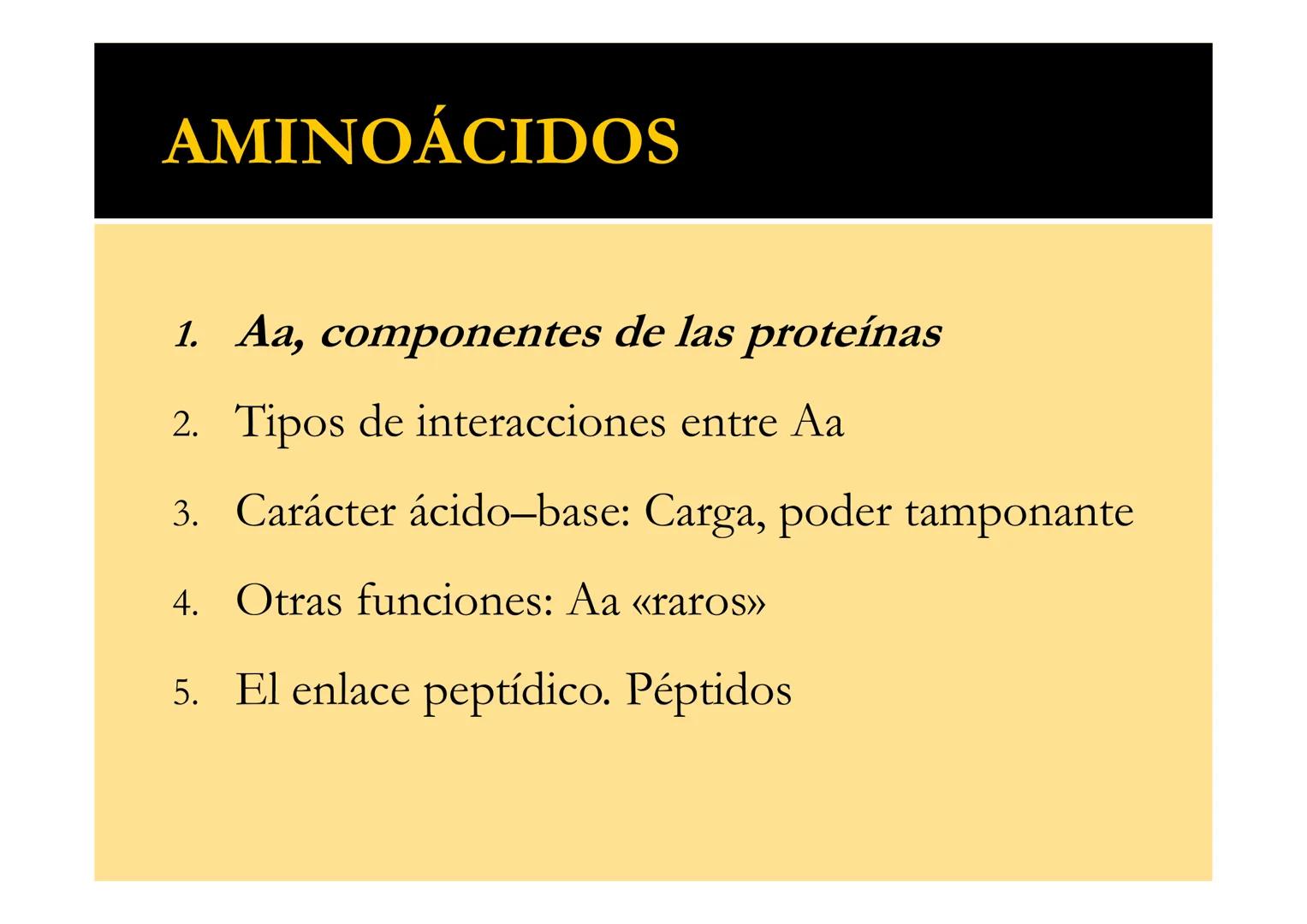 SUI
T4 AMINOÁCIDOS
Forman las proteínas
Bioquímica-I
Grado en Medicina
UNIVERSIDAD
ALFONSO X EL SABIO
Profs. Ana Martínez García
Isabel Olaz