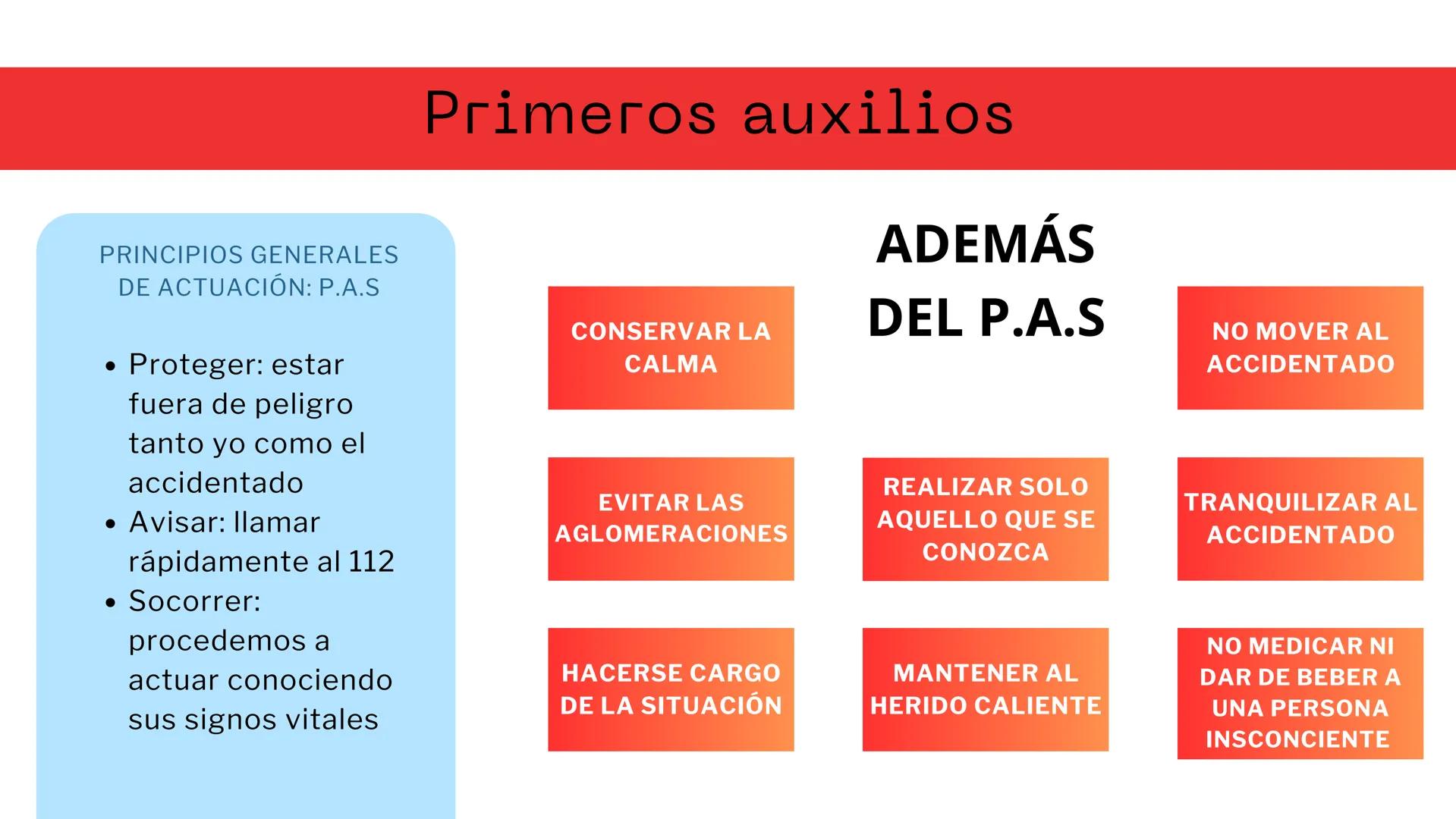 I
+
EMERGENCIAS Y
PRIMEROS AUXILIOS
CARO ÍNDICE
EL PLAN DE AUTOPROTECCIÓN: EL PLAN DE
EMERGENCIAS
PRIMEROS AUXILIOS
SOPORTE VITAL BÁSICO: PA