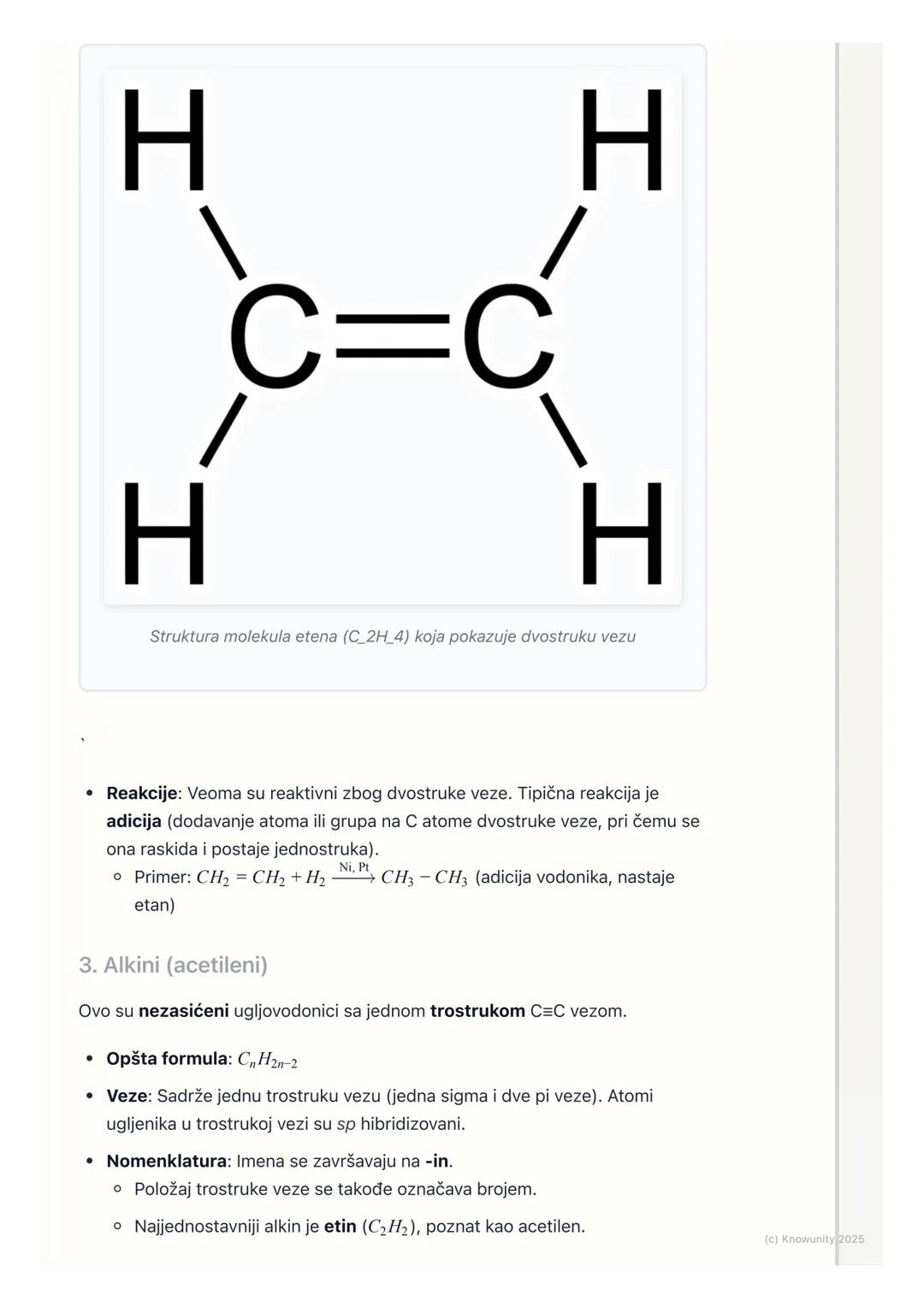 # Ugljovodonici

Uvod u ugljovodonike

Ugljovodonici su najjednostavnija organska jedinjenja. Sastoje se samo od
atoma ugljenika (C) i vodon