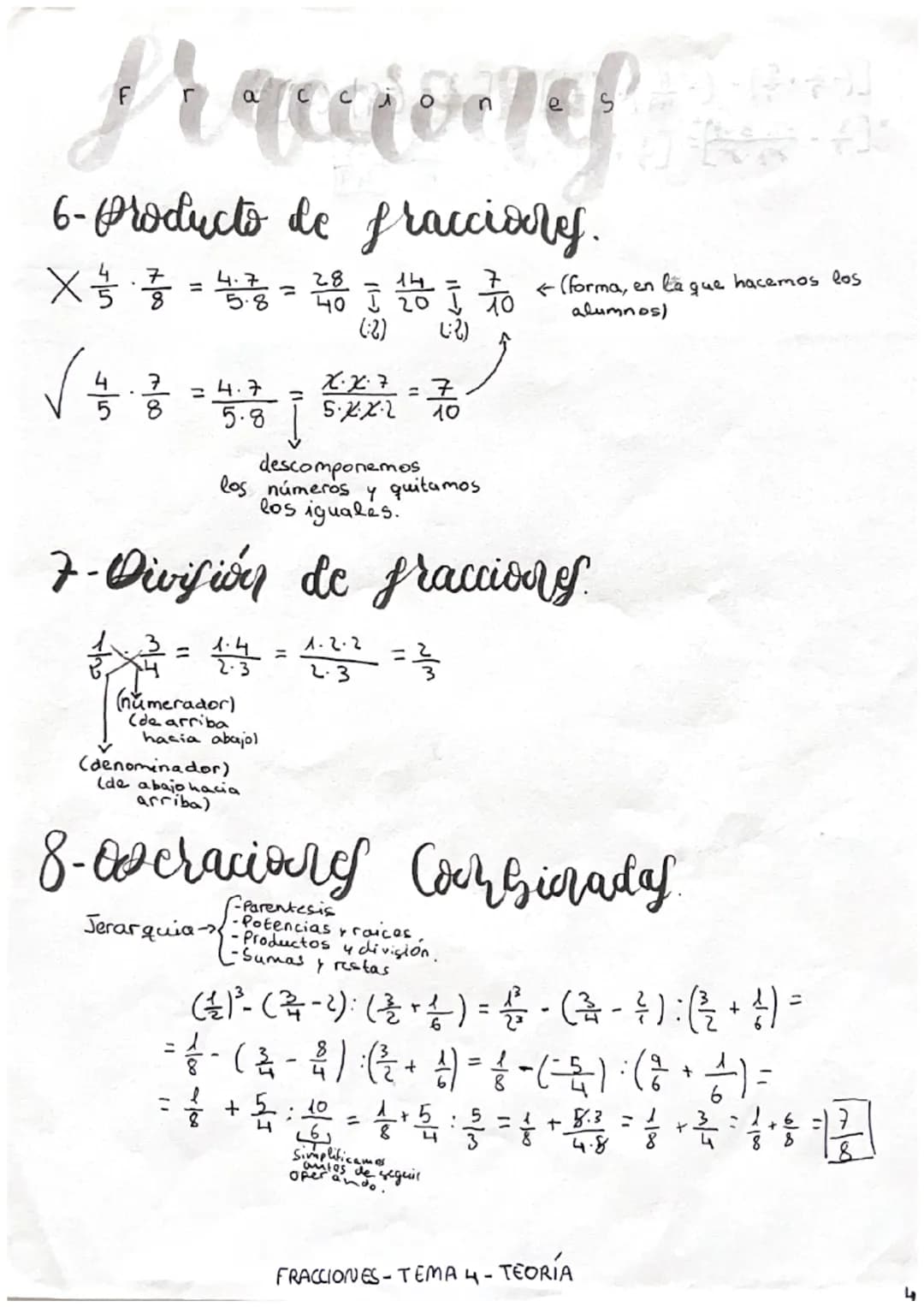 fraccidetes
F
R
1-0
- Concepto de fracciócr.
DEF: Una fracción es una manera de representar matemáticamente las partes
de un todo. Se indica