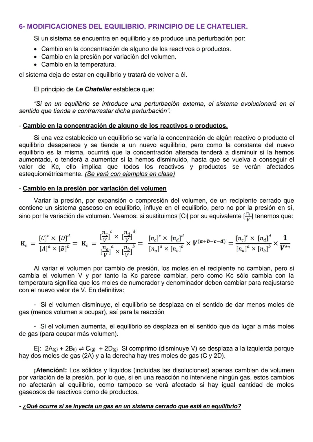 1-INTRODUCCIÓN.
Hasta ahora hemos estudiado las reacciones químicas en un solo sentido, tal como una
reacción aA + bB cC + dD, en donde A B 