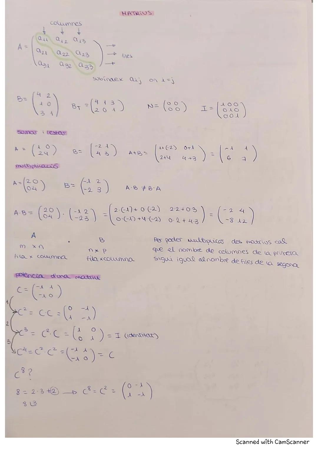 # MATRIUS

columnes

$A=\begin{pmatrix} a_{11} & a_{12} & a_{13} \ a_{21} & a_{22} & a_{23} \ a_{31} & a_{32} & a_{33} \ \end{pmatrix} $ fil
