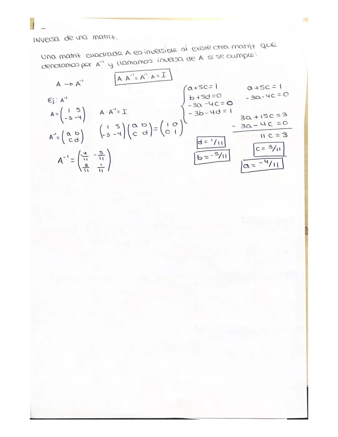 tema 1. matrices
Definición de matriz
Una matr't de dimension nxm (n = Filas ; m = columnas) es un conjunto dispuesto
de nos
en n filas y m 