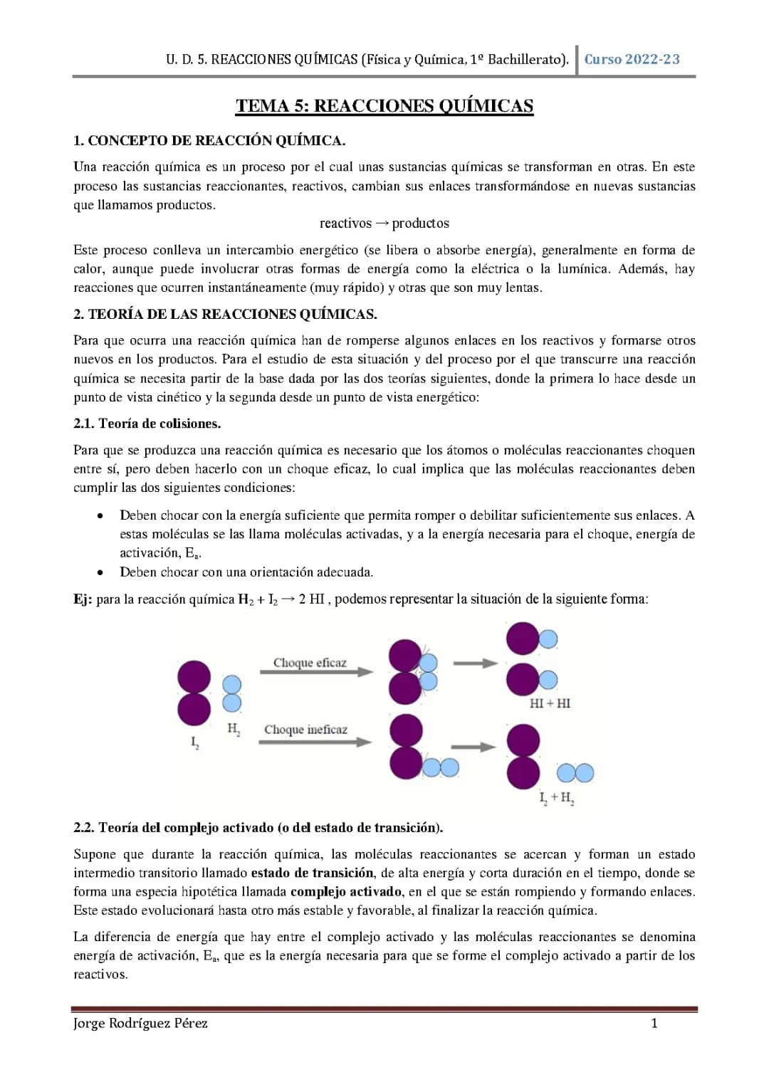 Reacciones Químicas 