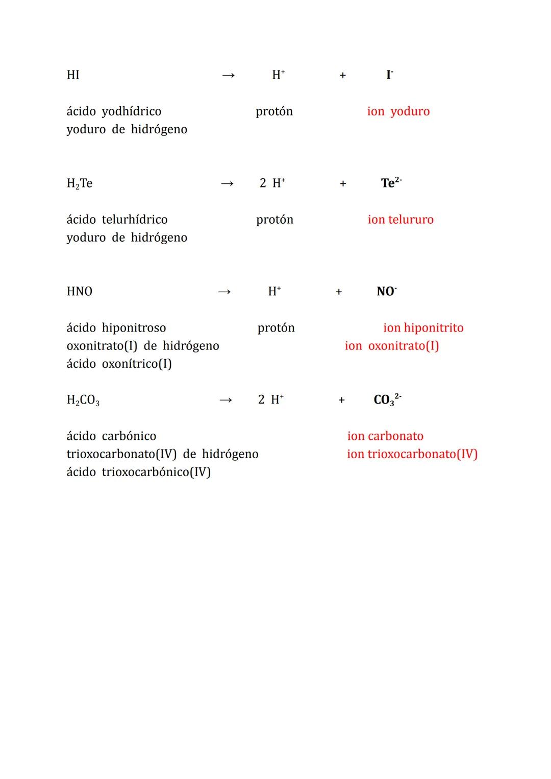 IONES: CATIONES Y ANIONES
Un ion es una especie química con carga eléctrica, positiva o negativa.
1. Los iones cargados positivamente se lla