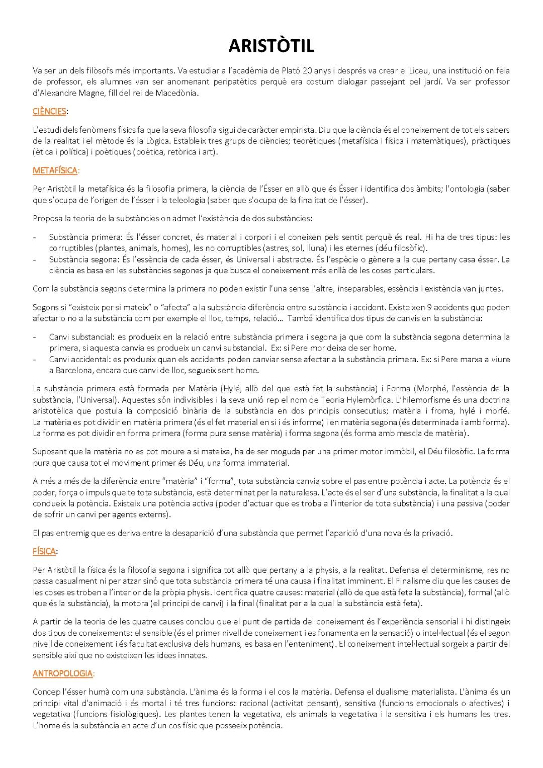 ARISTÒTIL