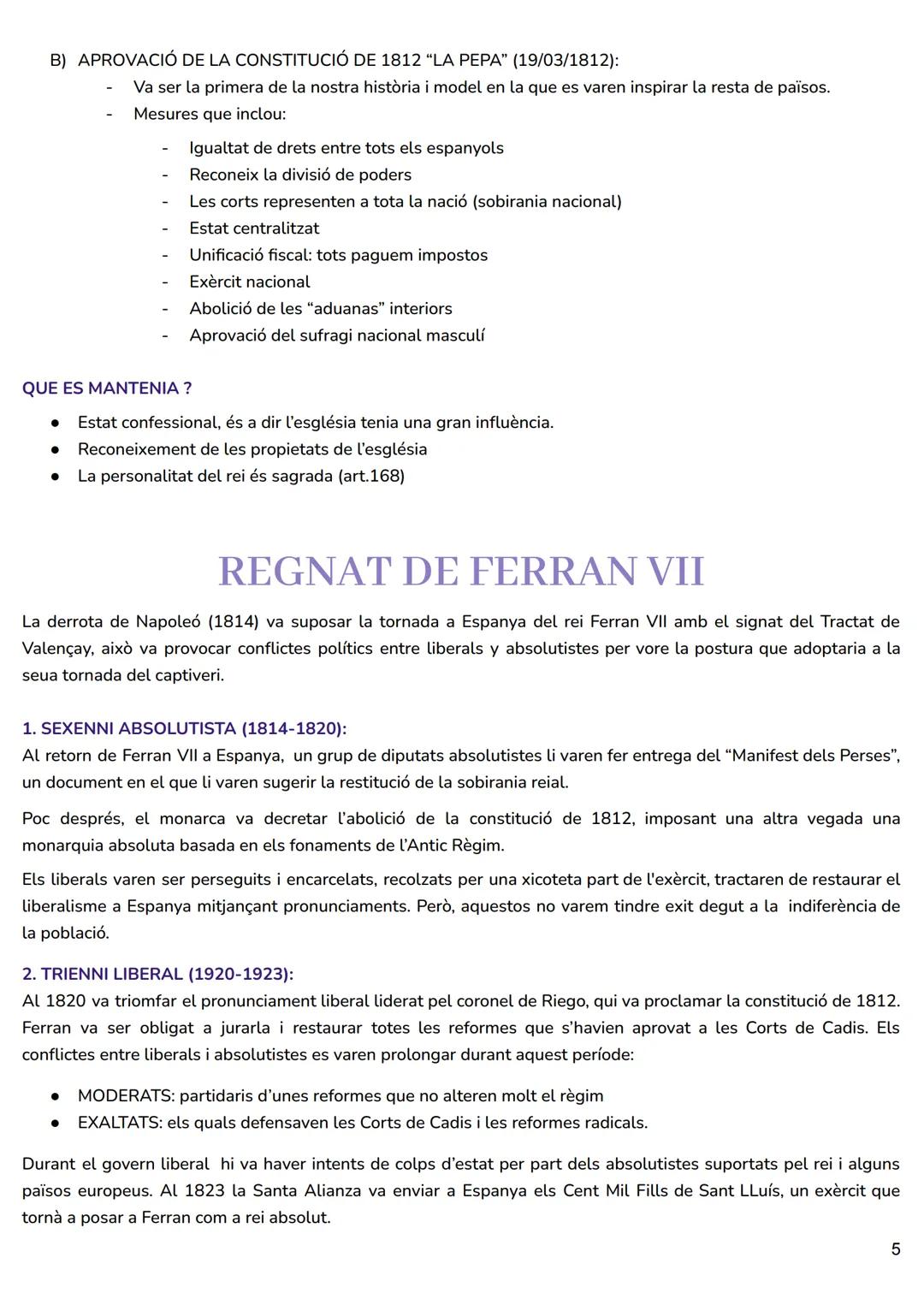 # CRISI DE L'ANTIC RÈGIM 1788 - 1833

L' ANTIC RÈGIM ES VA CARACTERITZAR PER:

- MONARQUIA ABSOLUTA: Tot el poder (il-limitat) de l'estat re