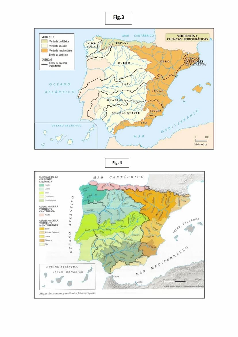 Las aguas y la red
hidrográfica de
España
Tema 4
OCÉANO
E. 1:7.600.000
130
ATLÁNTICO
200
R. Mine
OCÉANO ATLÁNTICO
Mar Cantábrico
CORDA CANTA