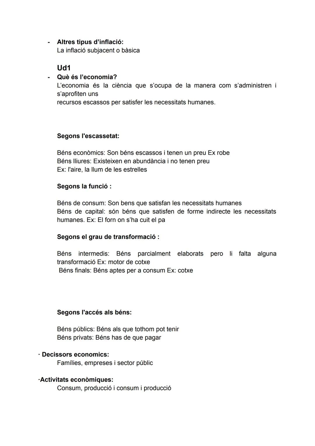 # Economía

1) El problema de L'ESCASSETAT DE RECURSOS vs LES NECESSITATS
IL LIMITADES, i que per aquest motiu, sorgeix l'ECONOMIA per ADMIN