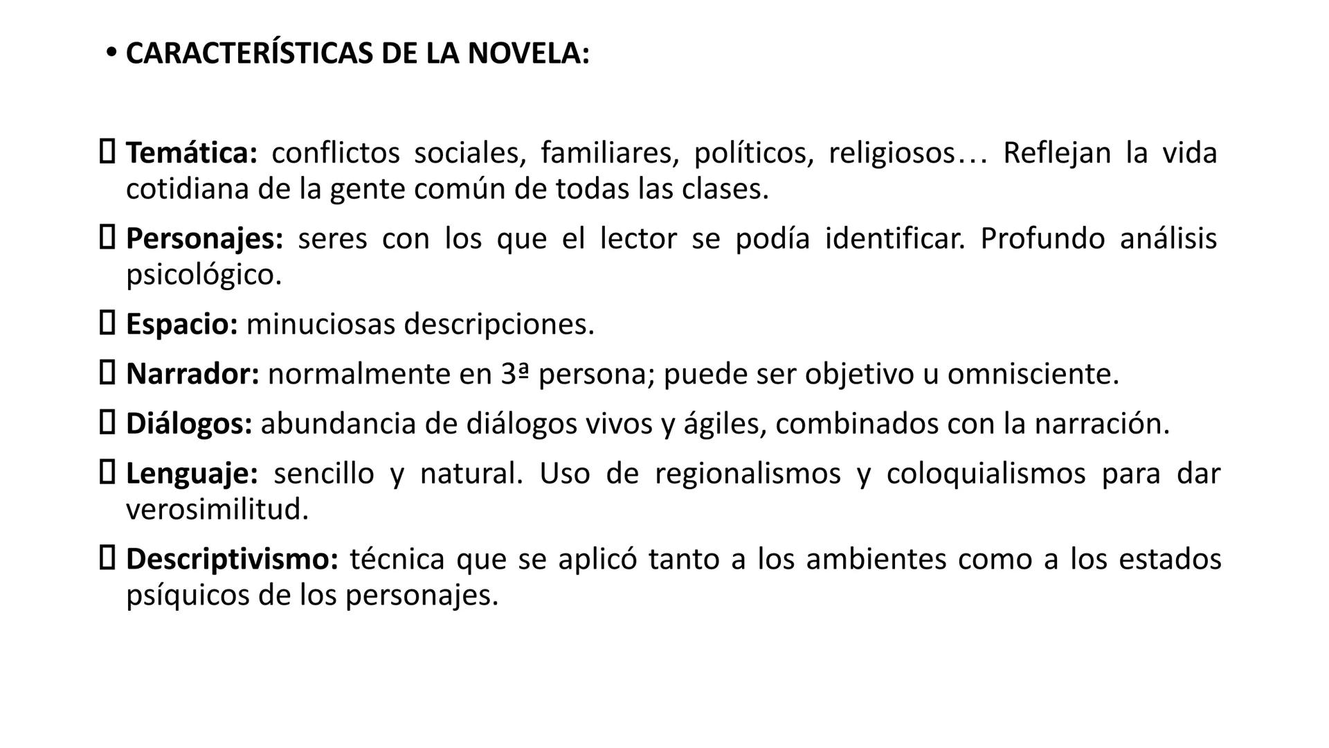 
<p>El realismo es un movimiento artístico europeo predominante en la segunda mitad del siglo XIX que se caracteriza por la búsqueda de la o